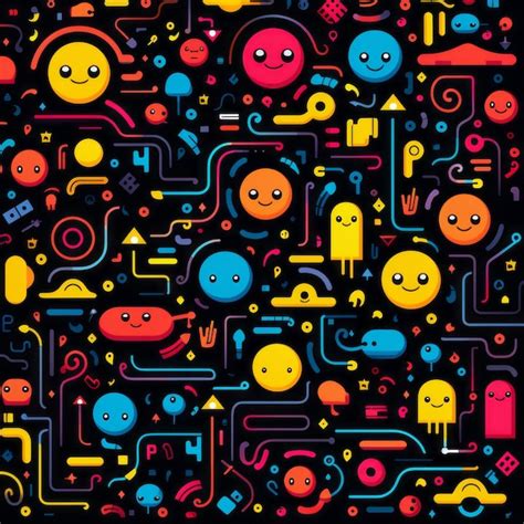patrones de pacman|Pacman Doodle .